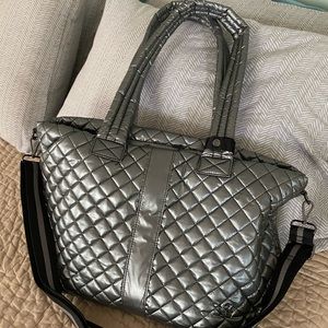 Oliver Thomas Kitchen Sink Tote in Gunmetal